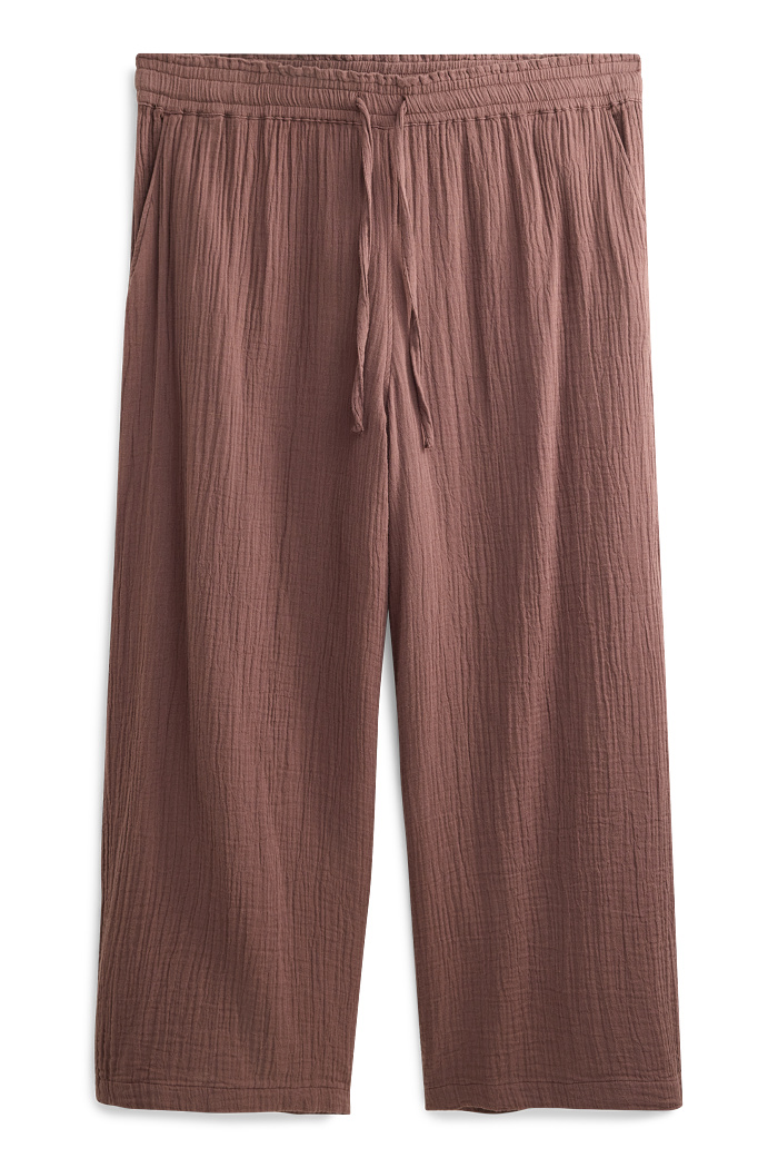 C&A Stoffhose-Mid Waist-Wide Leg, Größe: 50
