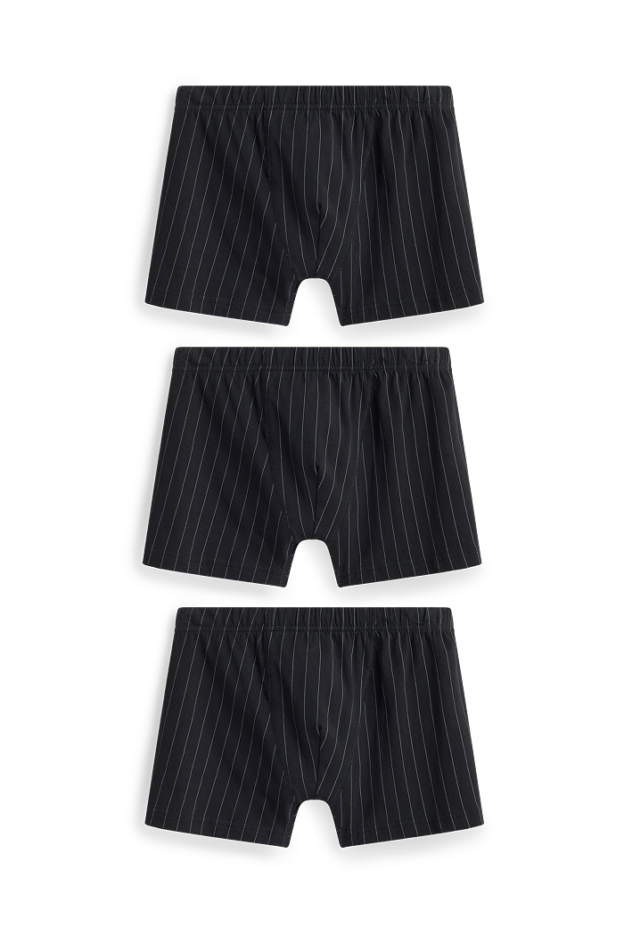 C&A Multipack 3er-Trunks, Schwarz, Größe: XL