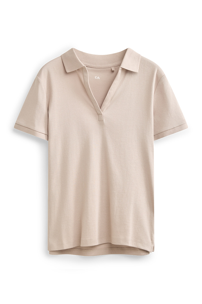 C&A Poloshirt-Regular Fit, Beige, Größe: XL
