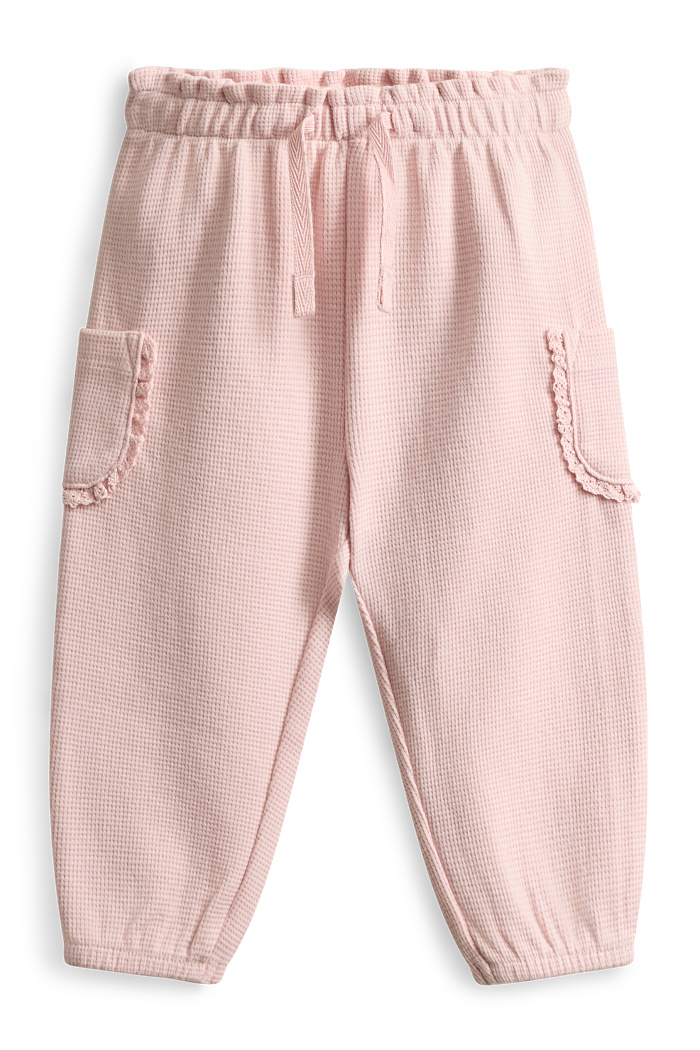 C&A Baby-Jogginghose-strukturiert, Rosa, Größe: 104