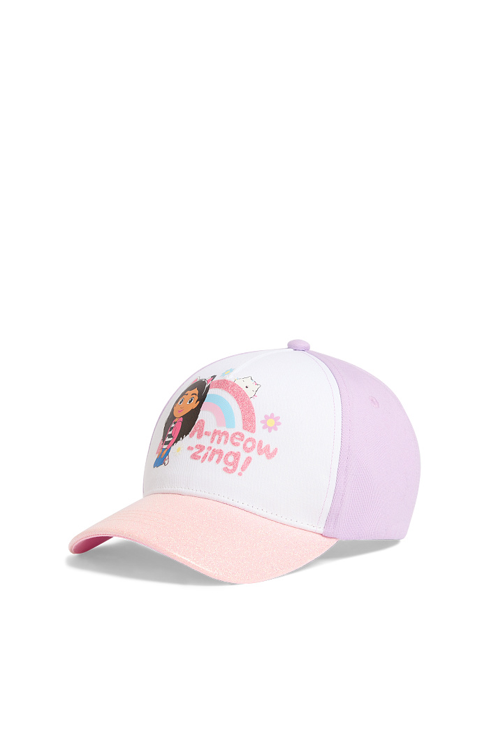 C&A Gabby's Dollhouse-Baseballcap-Glanz-Effekt, Rosa, Größe: 92-104