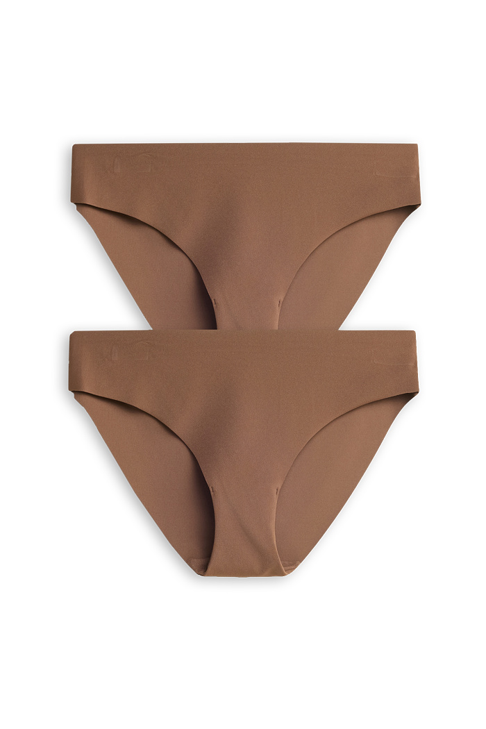 C&A Multipack 2er-Invisible Slip, Braun, Größe: XL