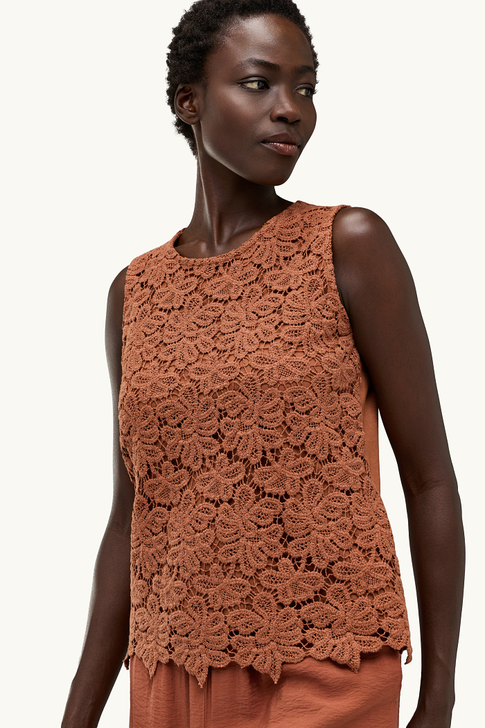 C&A Blusentop, Beige, Größe: 2XL