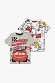 Cars - Kurzarmshirt - Bio-Baumwolle - 2er Pack