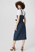Etuikleid in jeans-dunkelblau