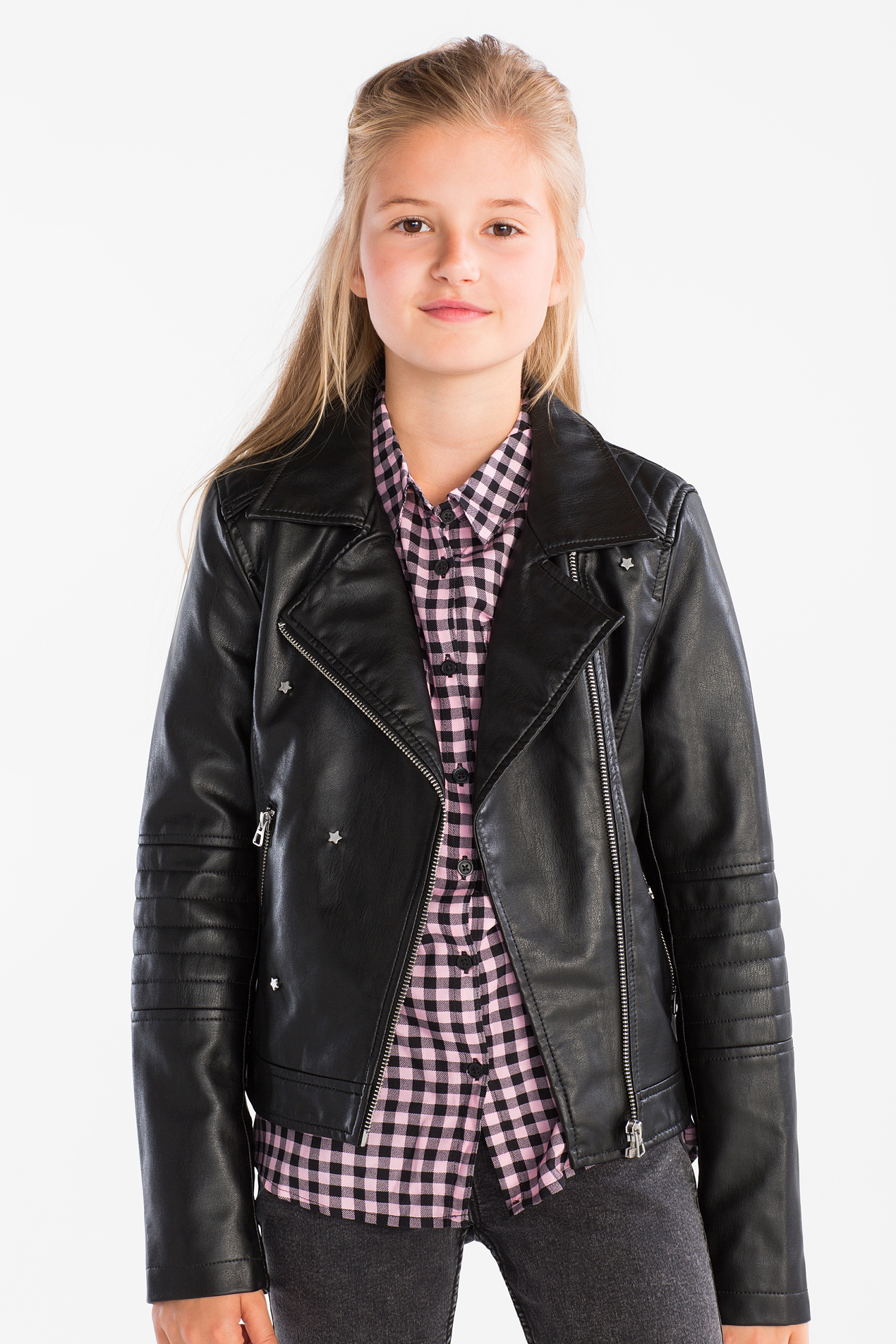 chaqueta polipiel mujer c&a chaqueta polipiel mujer c&a