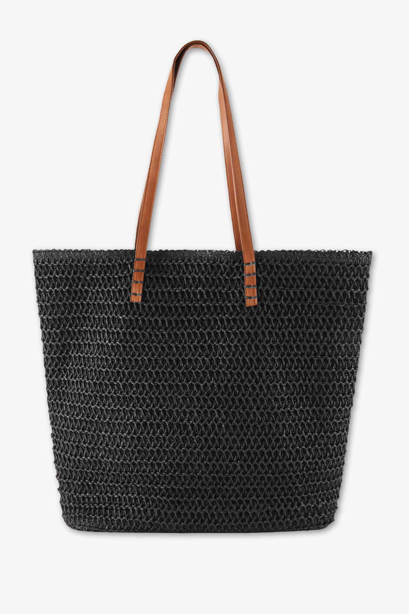 braided beach bag