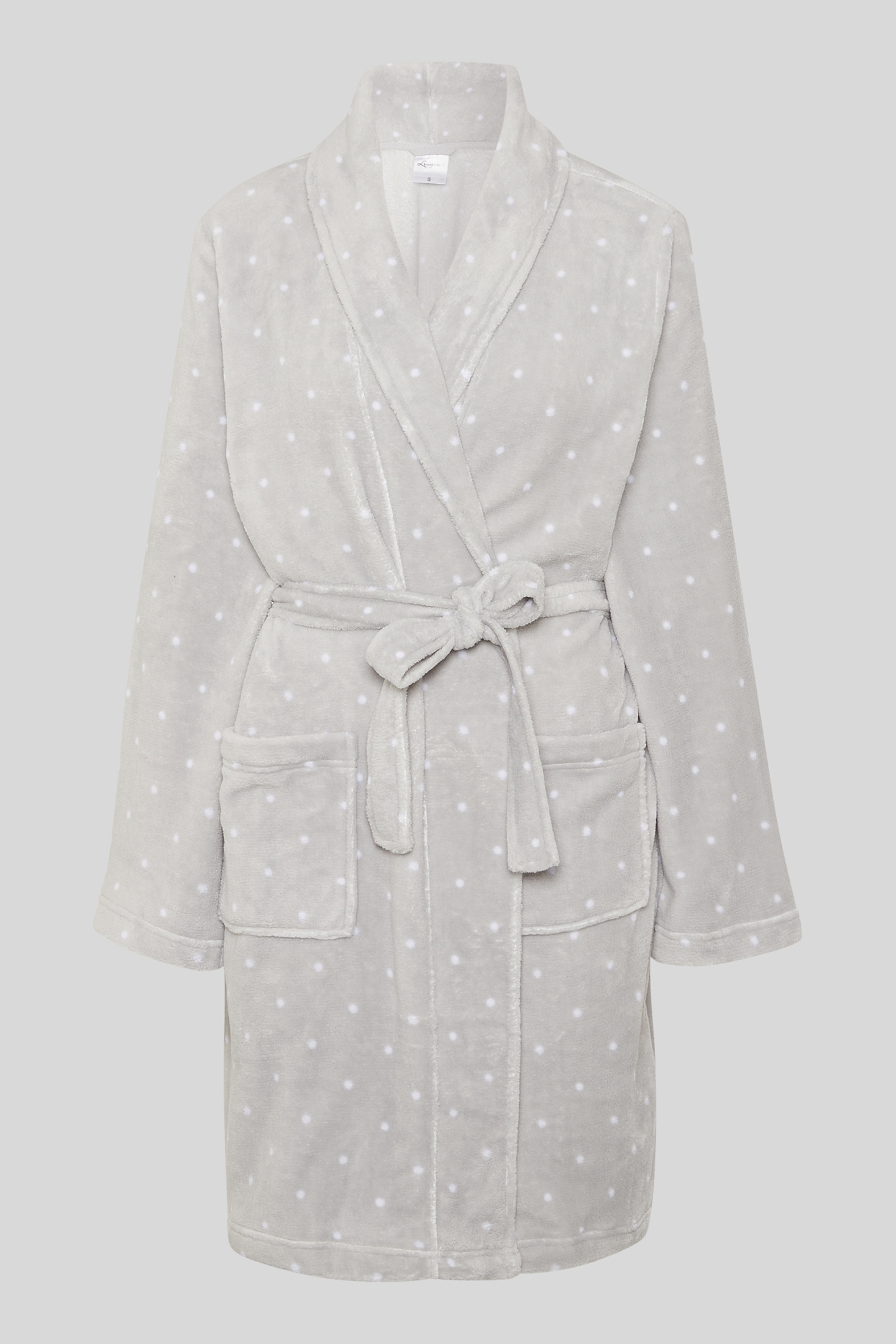 bademantel damen gepunktet