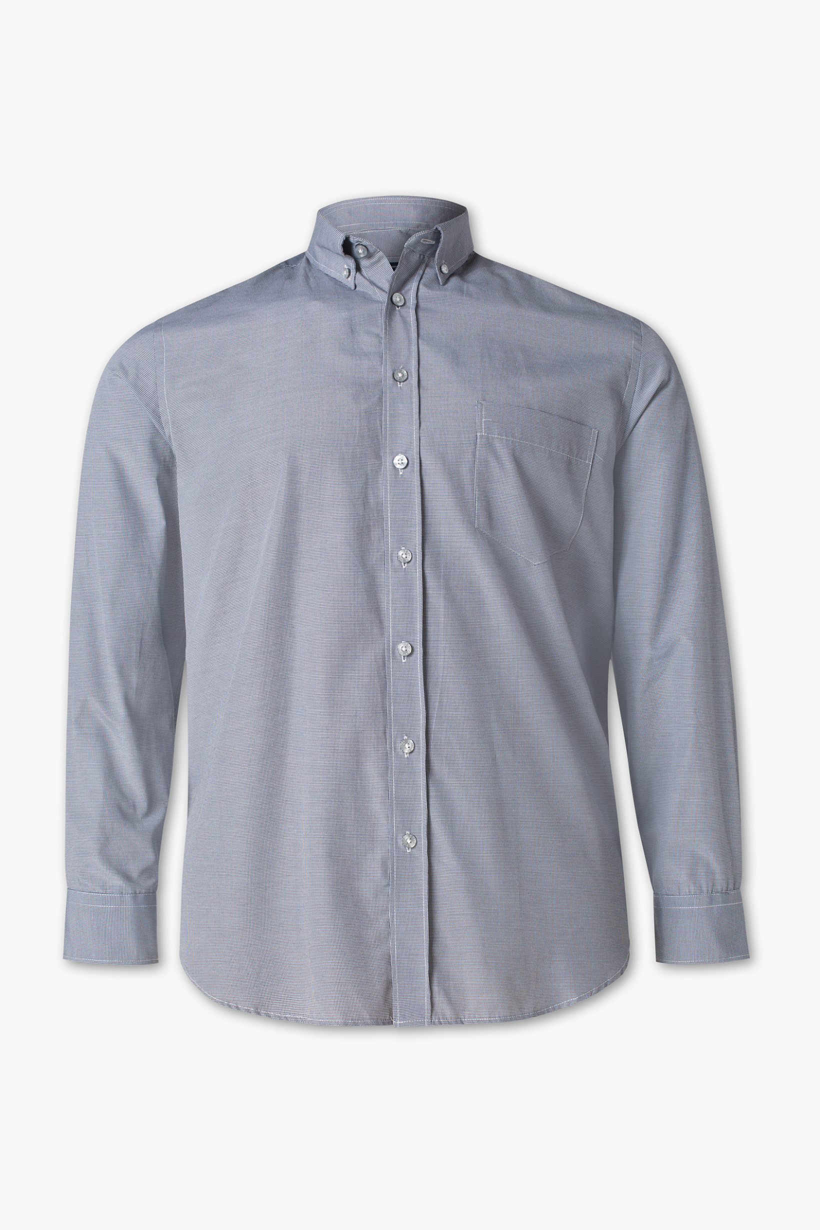 Canda Overhemd Regular Fit button down geruit