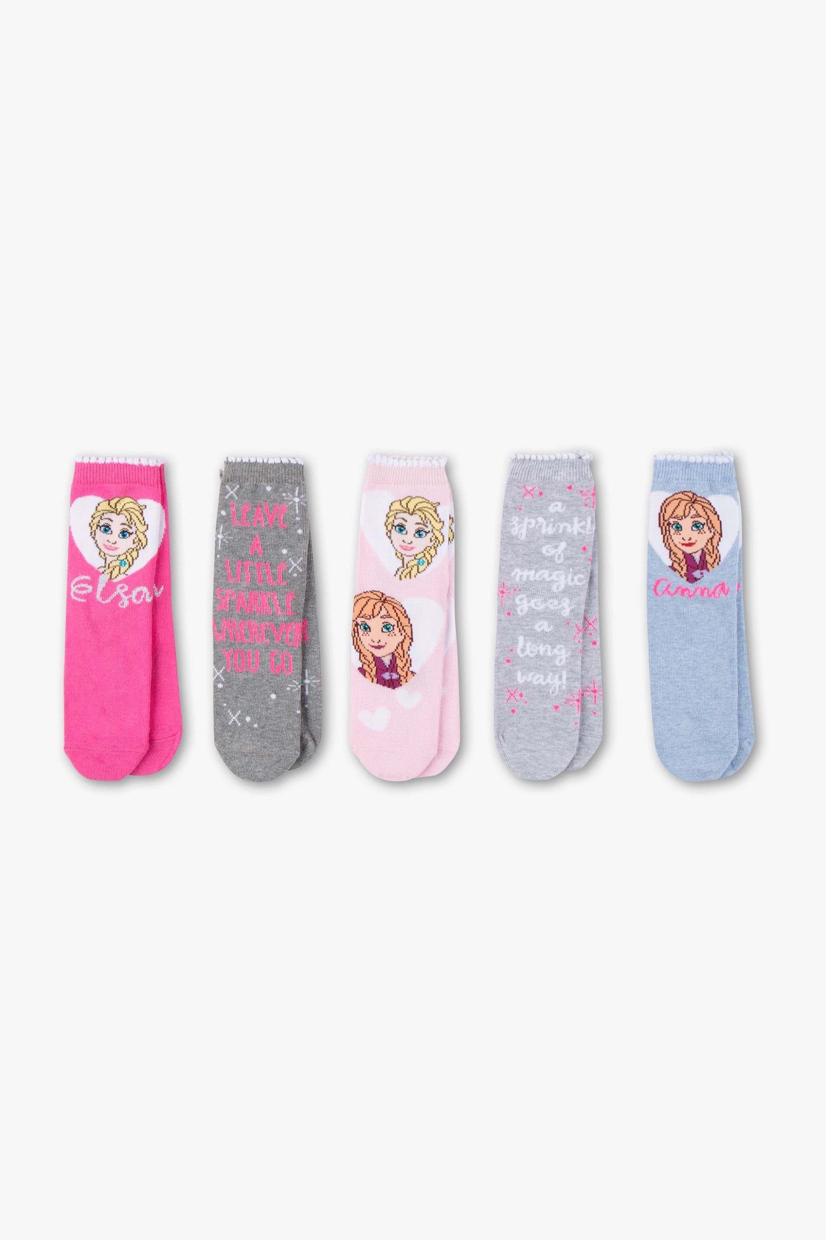 Disney Girls Frozen sokken 5 paar