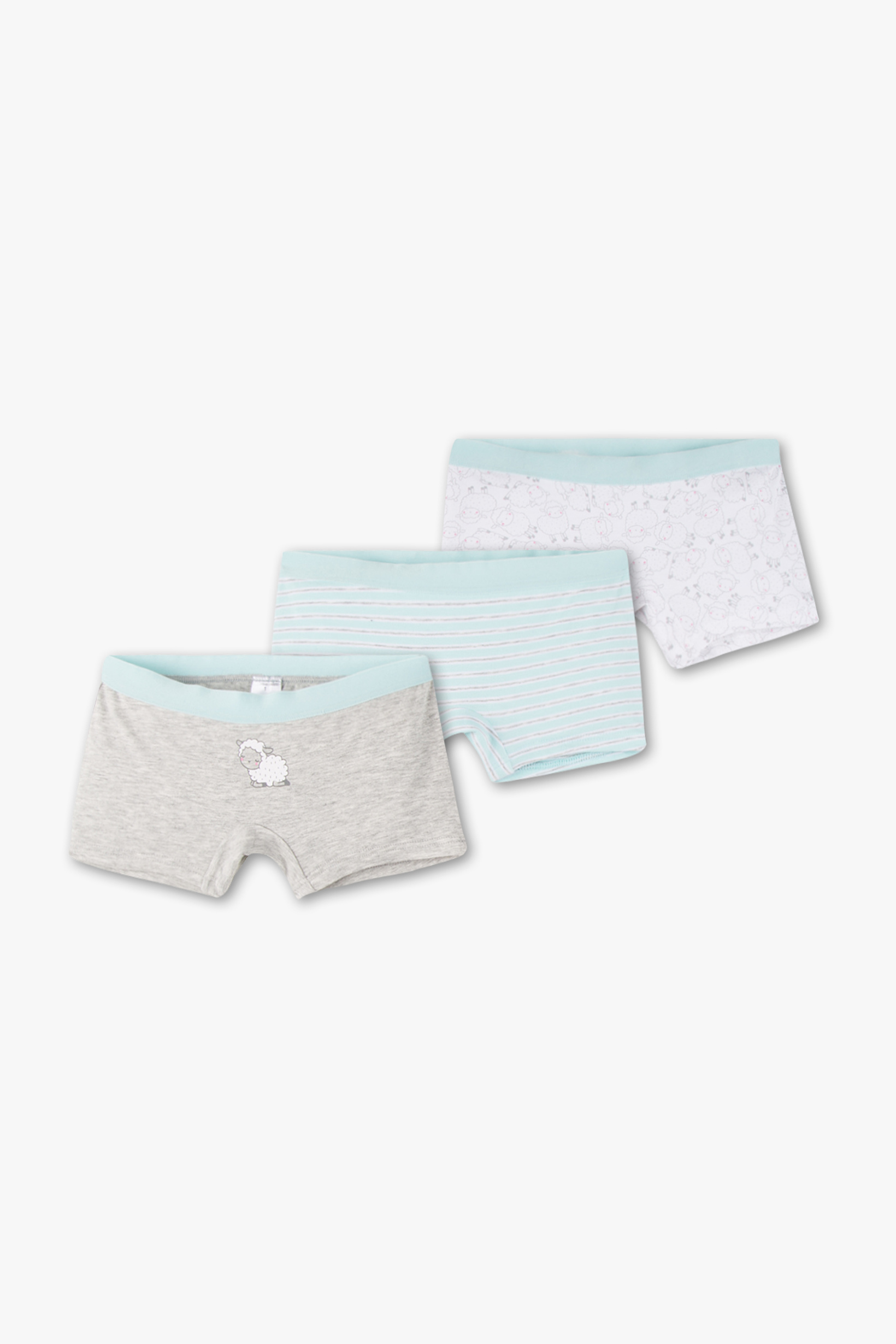 Palomino Boxershorts biokatoen set met 3 stuks