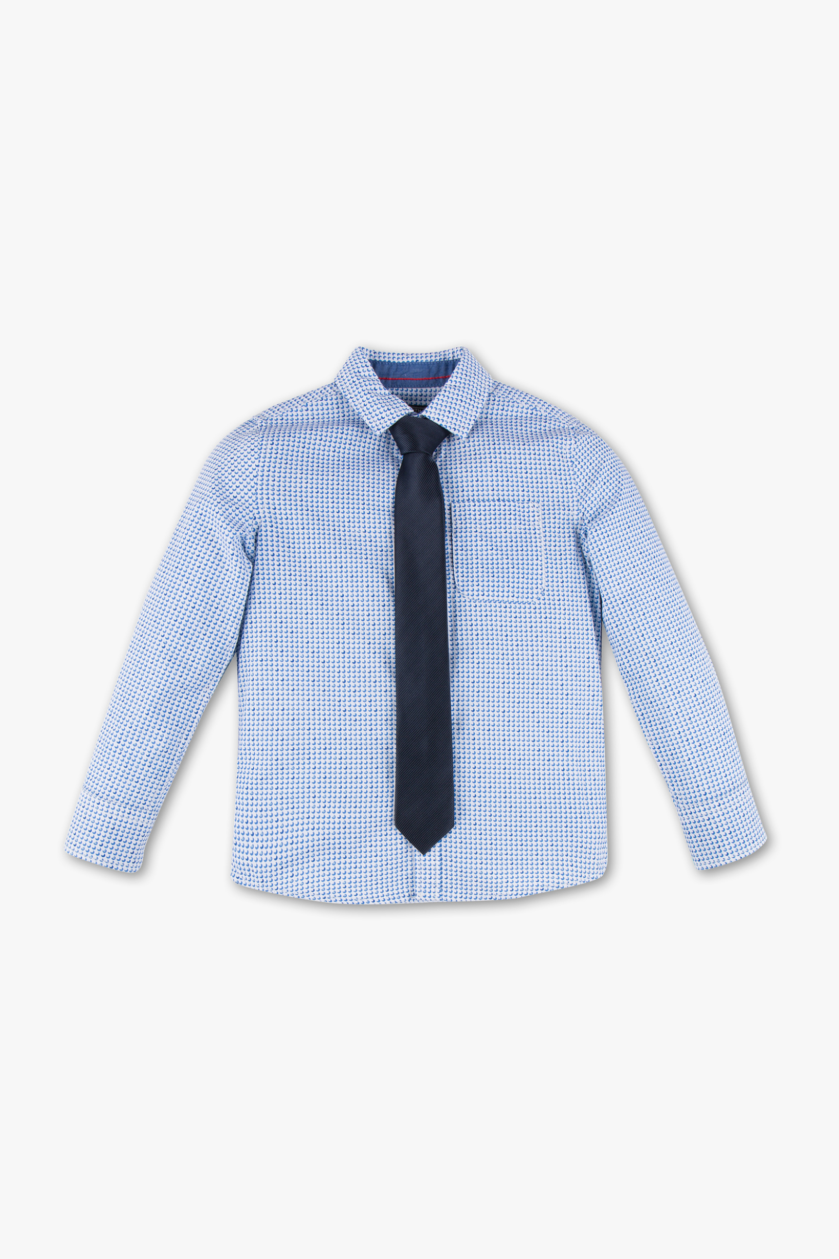 Palomino Set overhemd met stropdas biokatoen