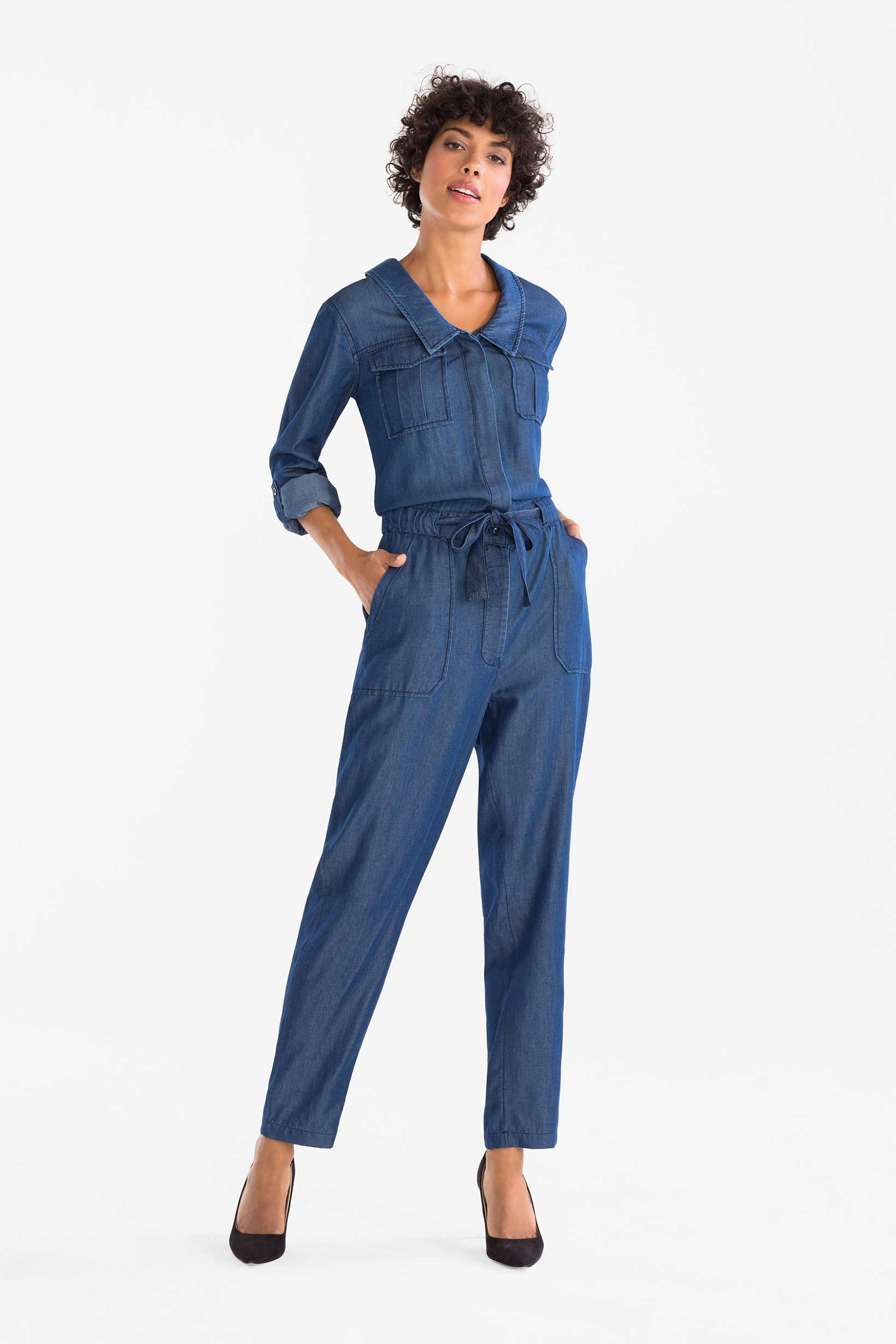 Yessica Jeans-jumpsuit