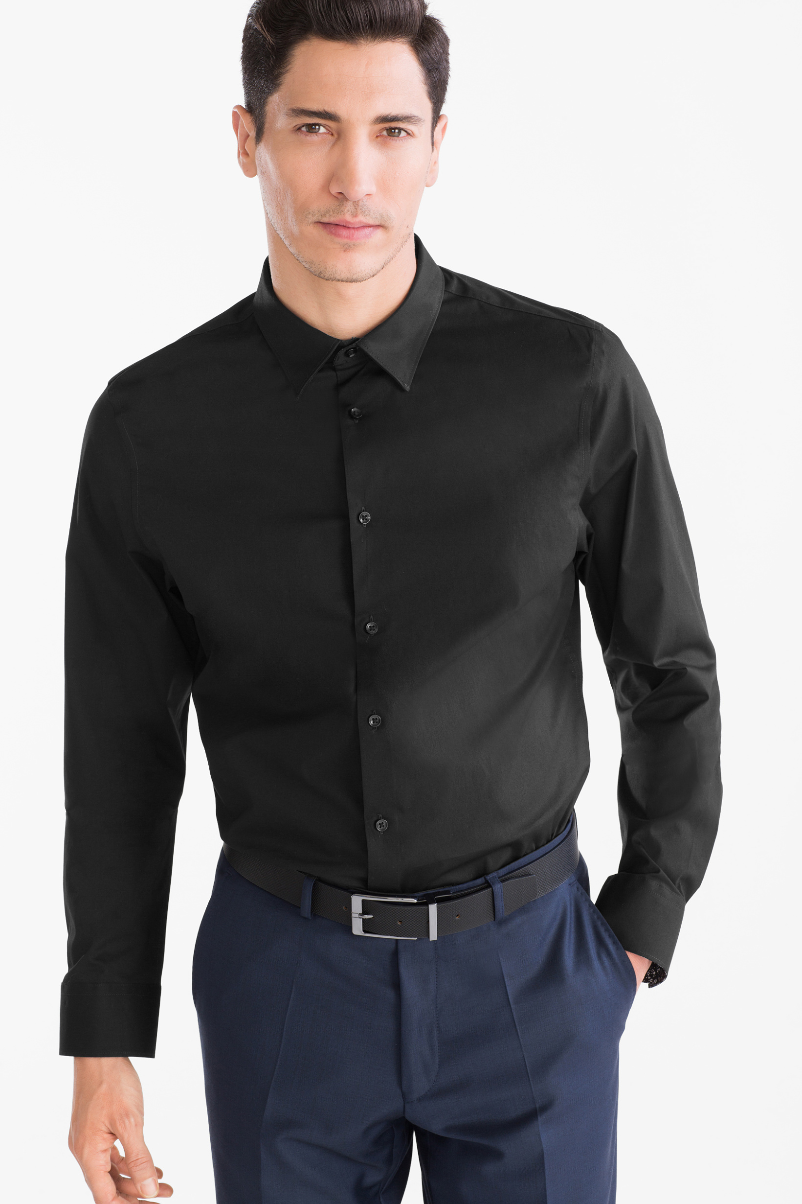 Angelo Litrico Business-overhemd Body Fit button down