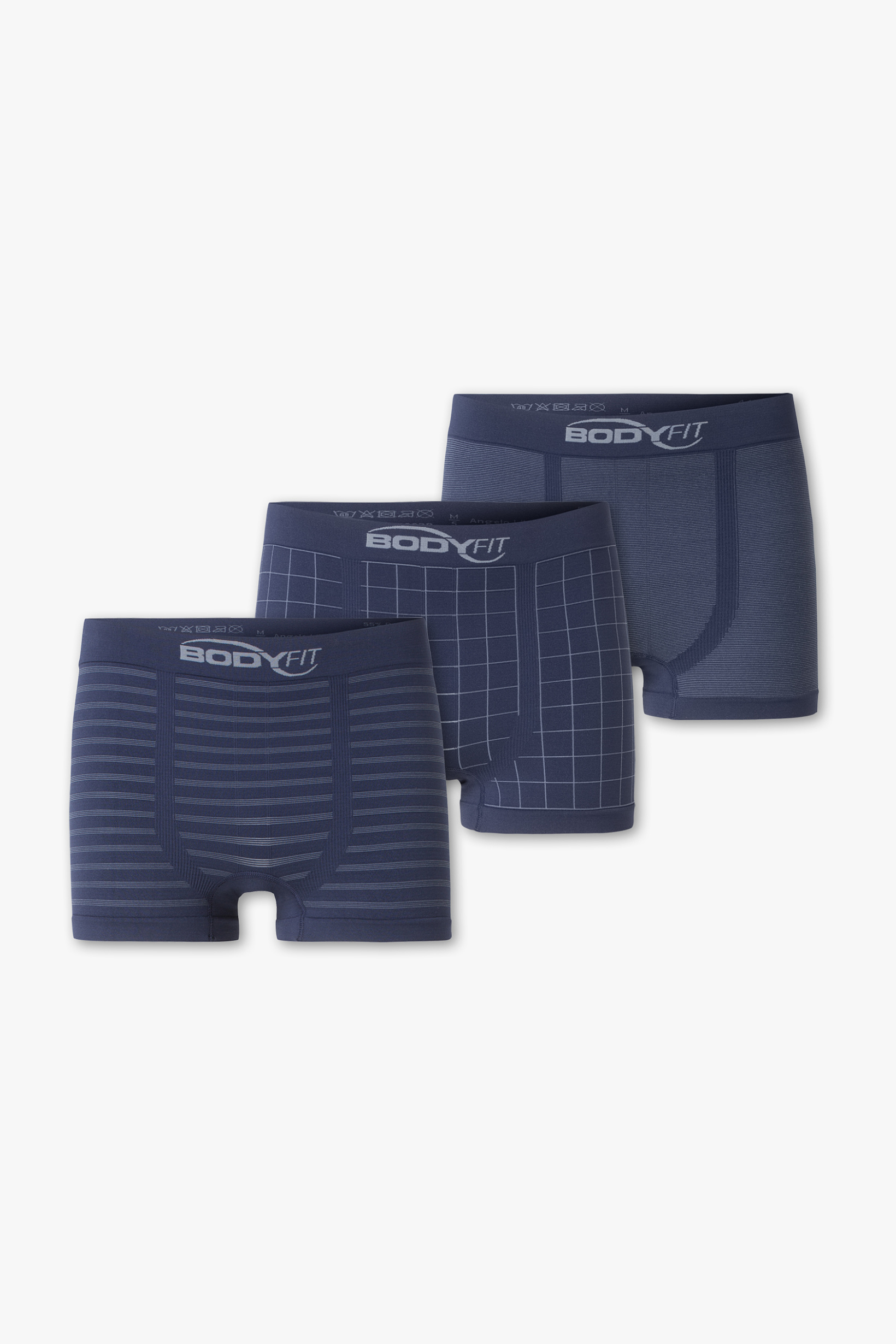 Angelo Litrico Trunks set met 3 stuks naadloos