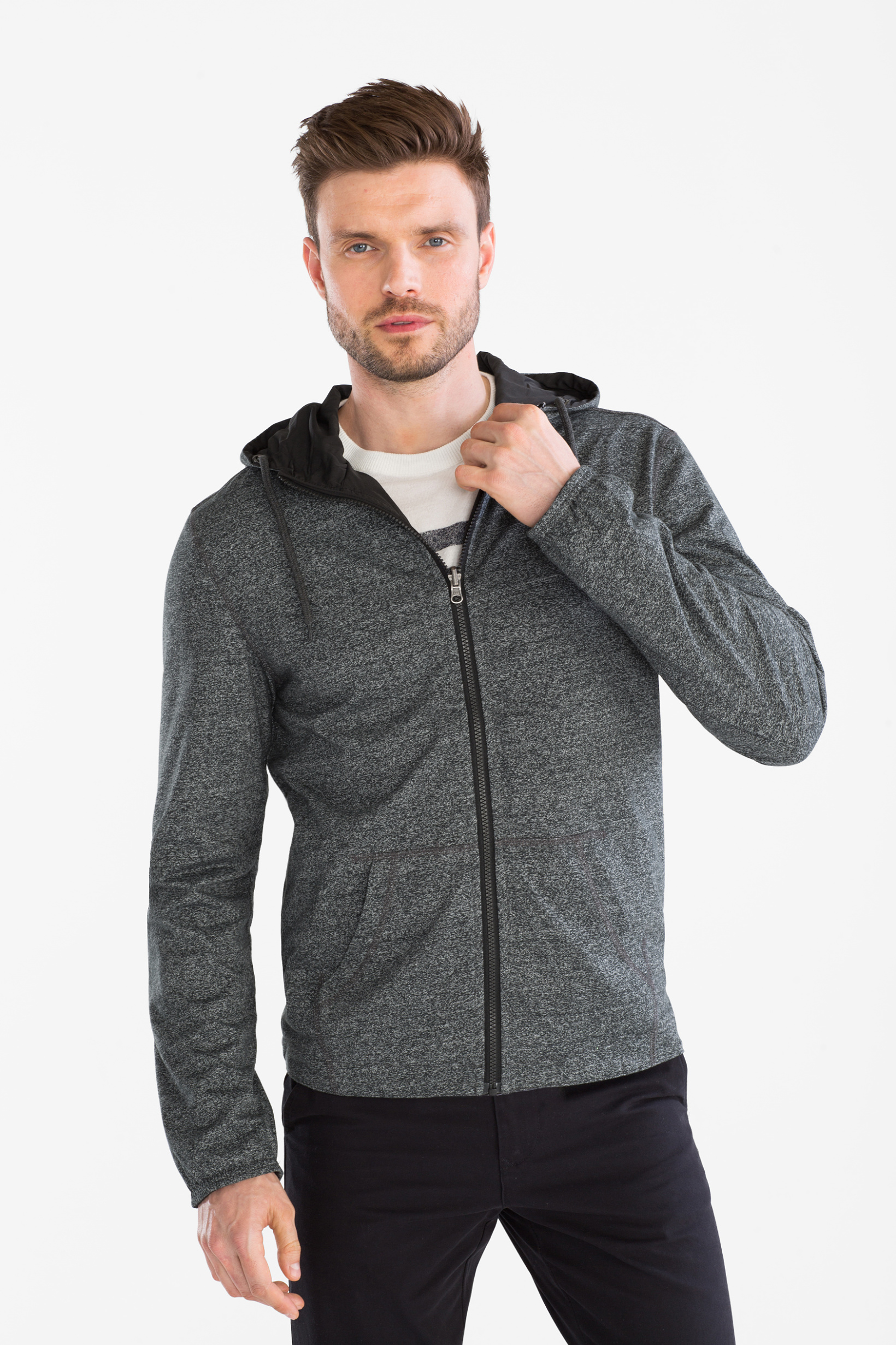 Angelo Litrico Basic reversible hoodie