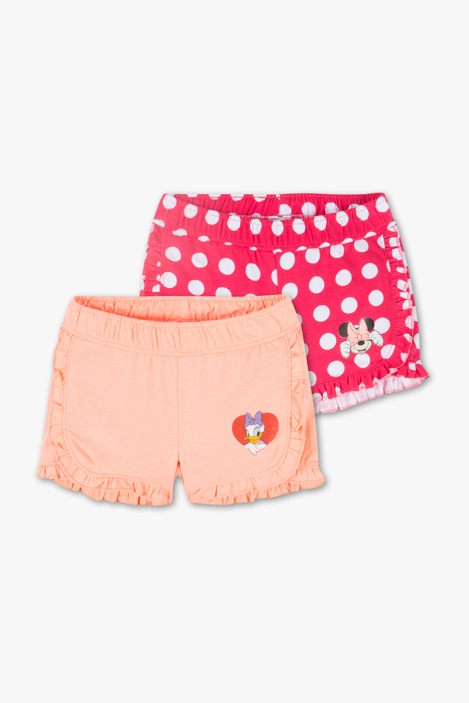 Disney Girls Disney shorts biokatoen duopack