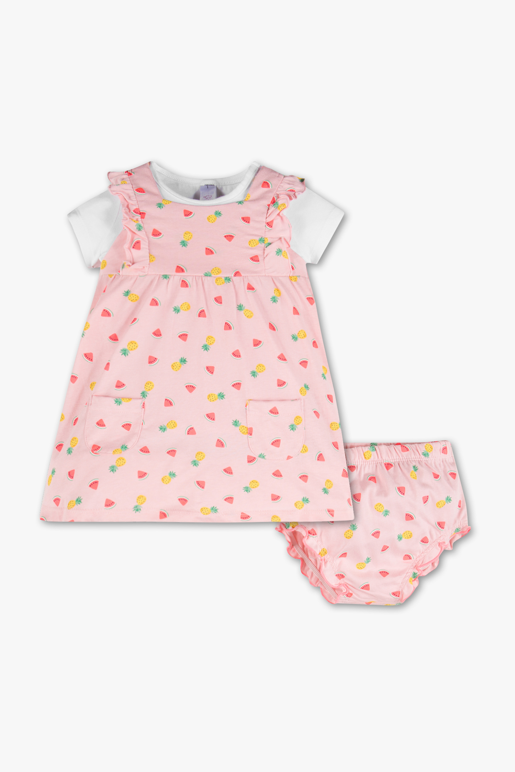 Baby Club Babyoutfit biokatoen 3 delig Baby Club Babyoutfit biokatoen 3 delig