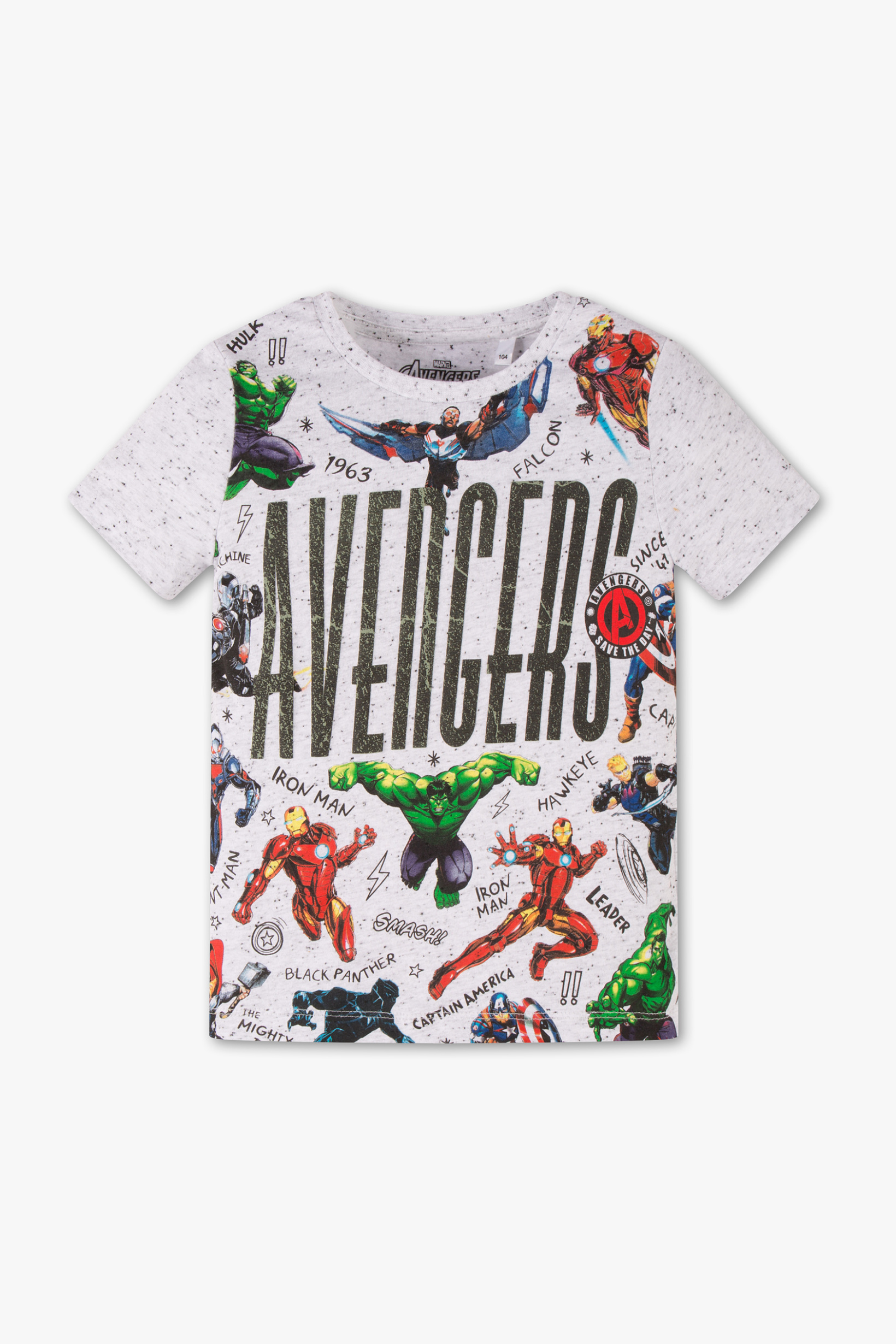 Disney Boys Avengers T-shirt biokatoen