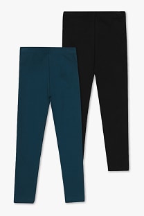 Femei - Leggings - organic cotton - 2 pack