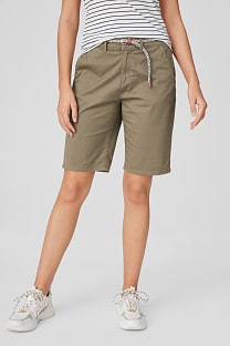 Ženy - Bermudy s páskem