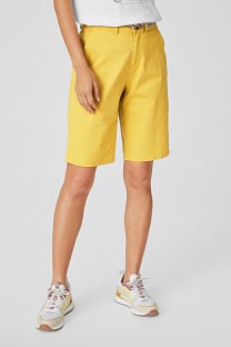 Ženy - Bermudy s páskem