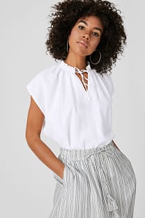 Ženy - Halenka - lněná směs