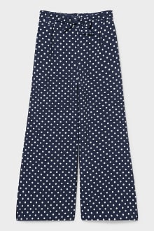 Broek - Palazzo - met stippen
