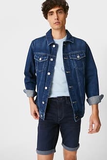 Korte spijkerbroek - jog denim