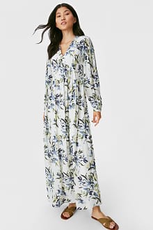 Empirejurk - gebloemd