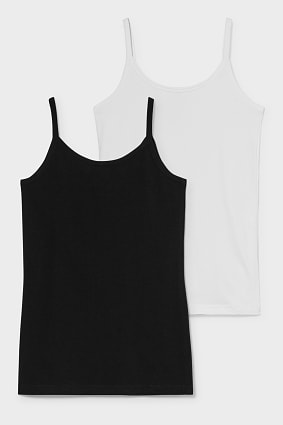 Maillots de corps - coton bio - pack de 2