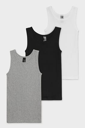 Maillot de corps - coton bio - lot de 3