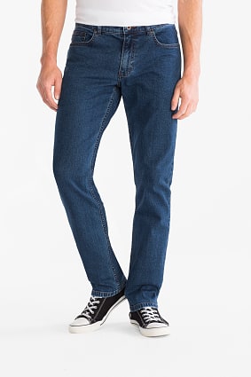 blue denim jeans