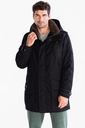 Parka Funcional Con Capucha - Reciclada Beis | Chaquetas C\u0026A Hombre -  Fotoluna