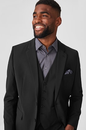 zwarte blazer heren