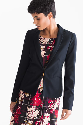 dames blazer donkerblauw