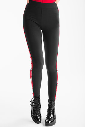 Hausfrauen Bruste Leggings Doppelter