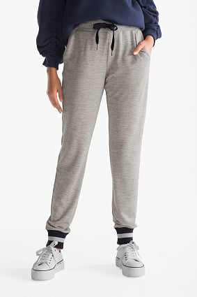 broek joggingstof dames