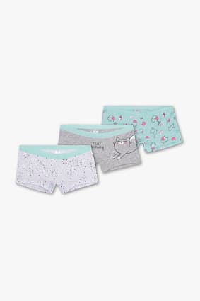 Boxers - coton bio - pack de trois