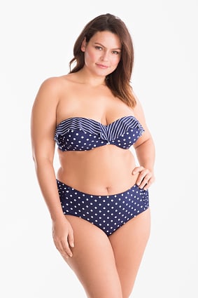 Femme - Bas de bikini - à pois