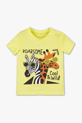 Baby short sleeve T-shirt - organic cotton