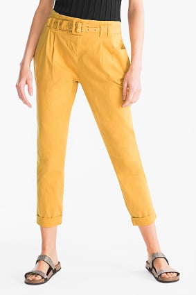 Femme - Chino doté d'une ceinture