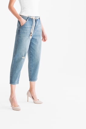 Femme - THE LOOSE FIT JEANS avec ceinture