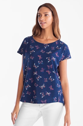 Femme - T-shirt - coton bio