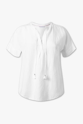 Femme - Chemisier - lin mélangé