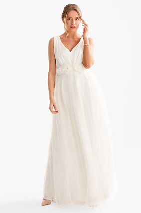 A-Line Dress with Belt