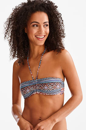 Damen - Bikini-Top - wattiert