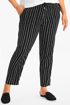 Femei - Trousers - pinstripe