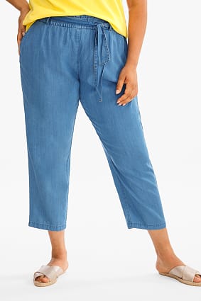 Femei - Paper bag trousers