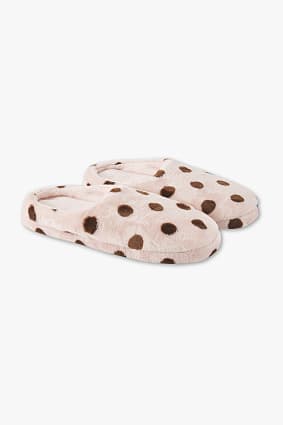 Trend - Pantoffels - met stippen